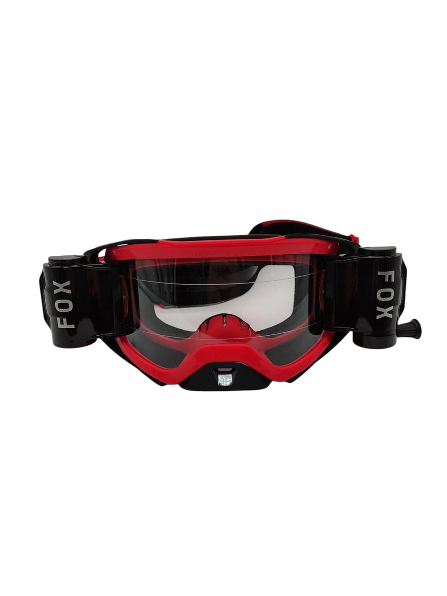 Fox Racing Airspa Roll-Off Motocrossbrille fluoreszierendes Rot