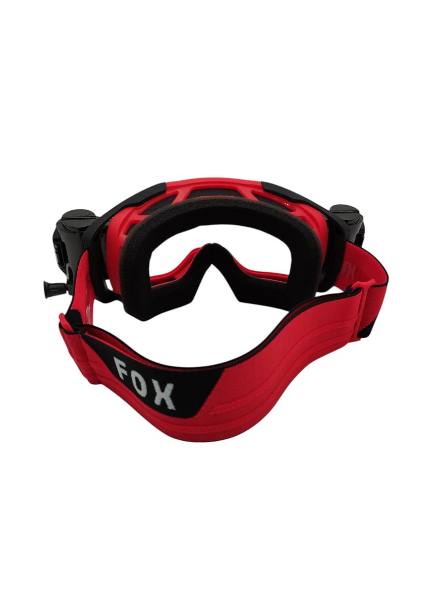 Fox Racing Airspa Roll-Off Motocrossbrille fluoreszierendes Rot