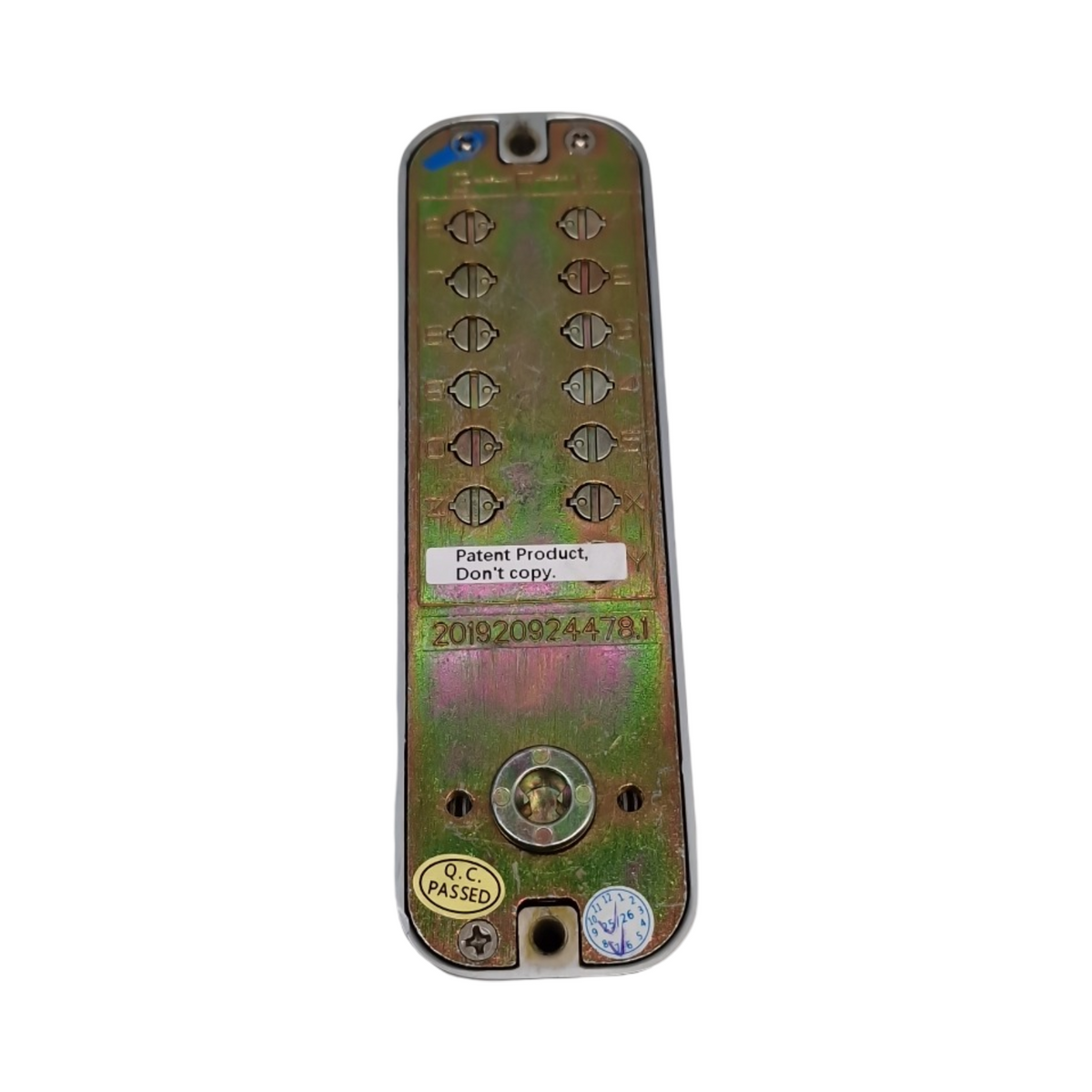 VEVOR mechanisches Türschloss Code-Tastaturschloss 14 Tasten Zinklegierung