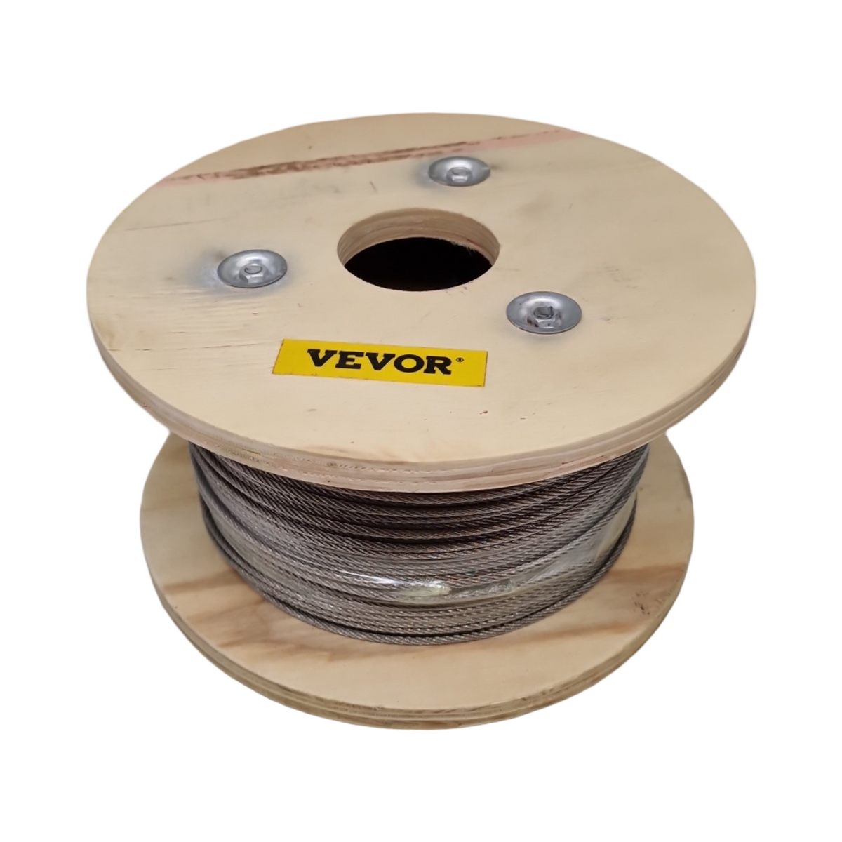 Mophorn Stahlseil T316 0,6cm 7x7 Edelstahl für Geländer Terrasse DIY 152,4m