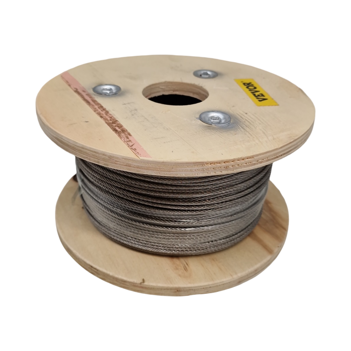 Mophorn Stahlseil T316 0,6cm 7x7 Edelstahl für Geländer Terrasse DIY 152,4m