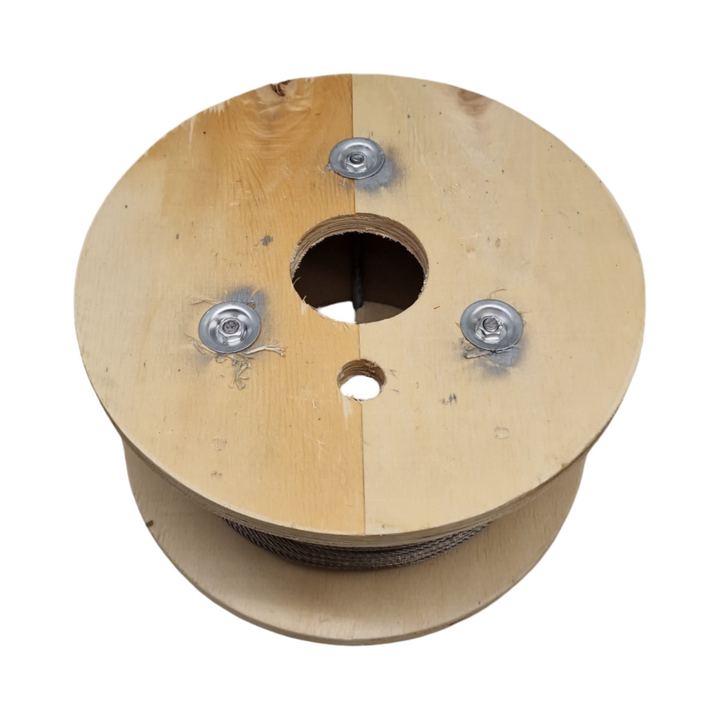 Mophorn Stahlseil T316 0,6cm 7x7 Edelstahl für Geländer Terrasse DIY 152,4m