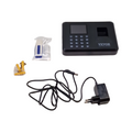 VEVOR Zeiterfassungsterminal biometrisch Fingerabdruck PIN-Eingabe 6 cm Display