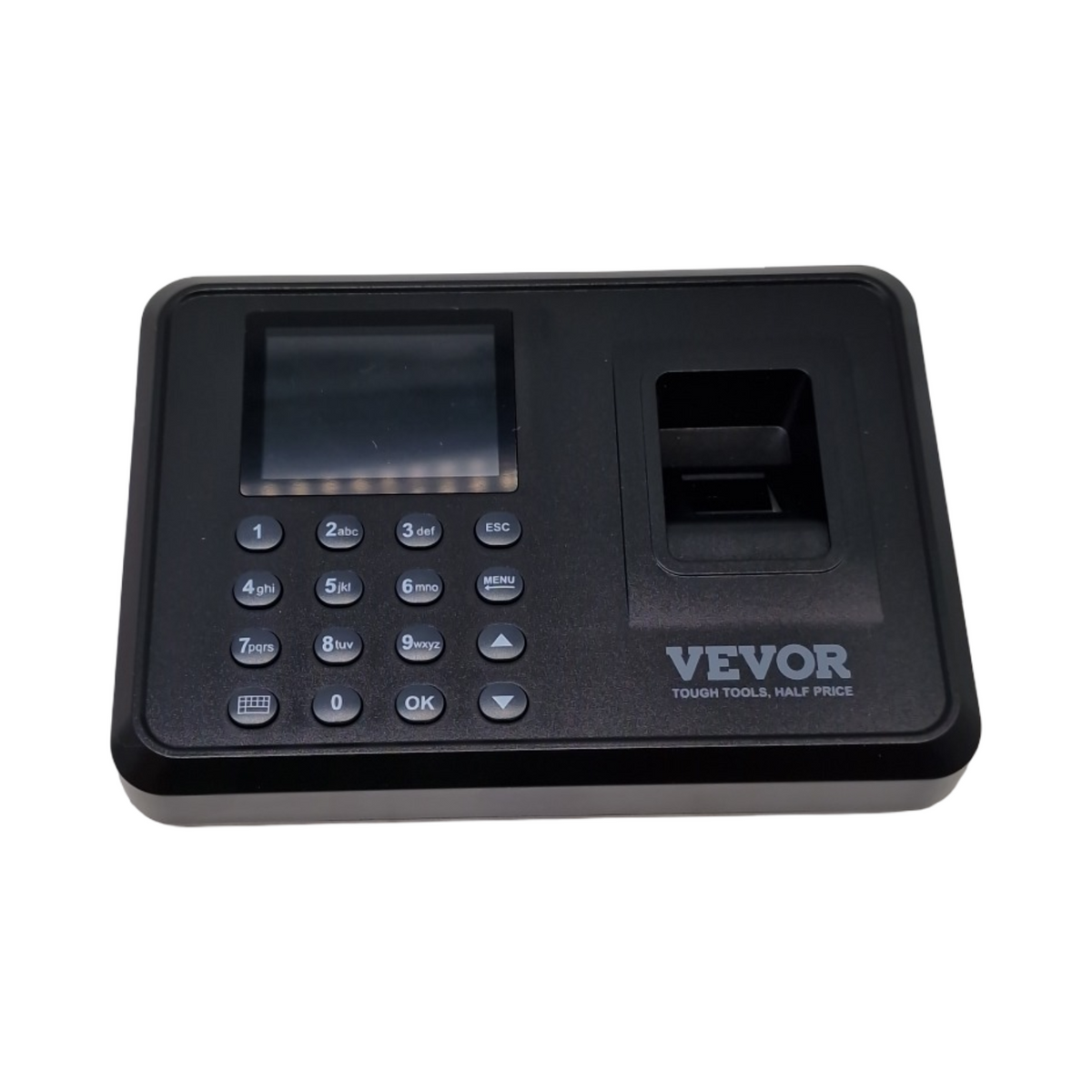 VEVOR Zeiterfassungsterminal biometrisch Fingerabdruck PIN-Eingabe 6 cm Display