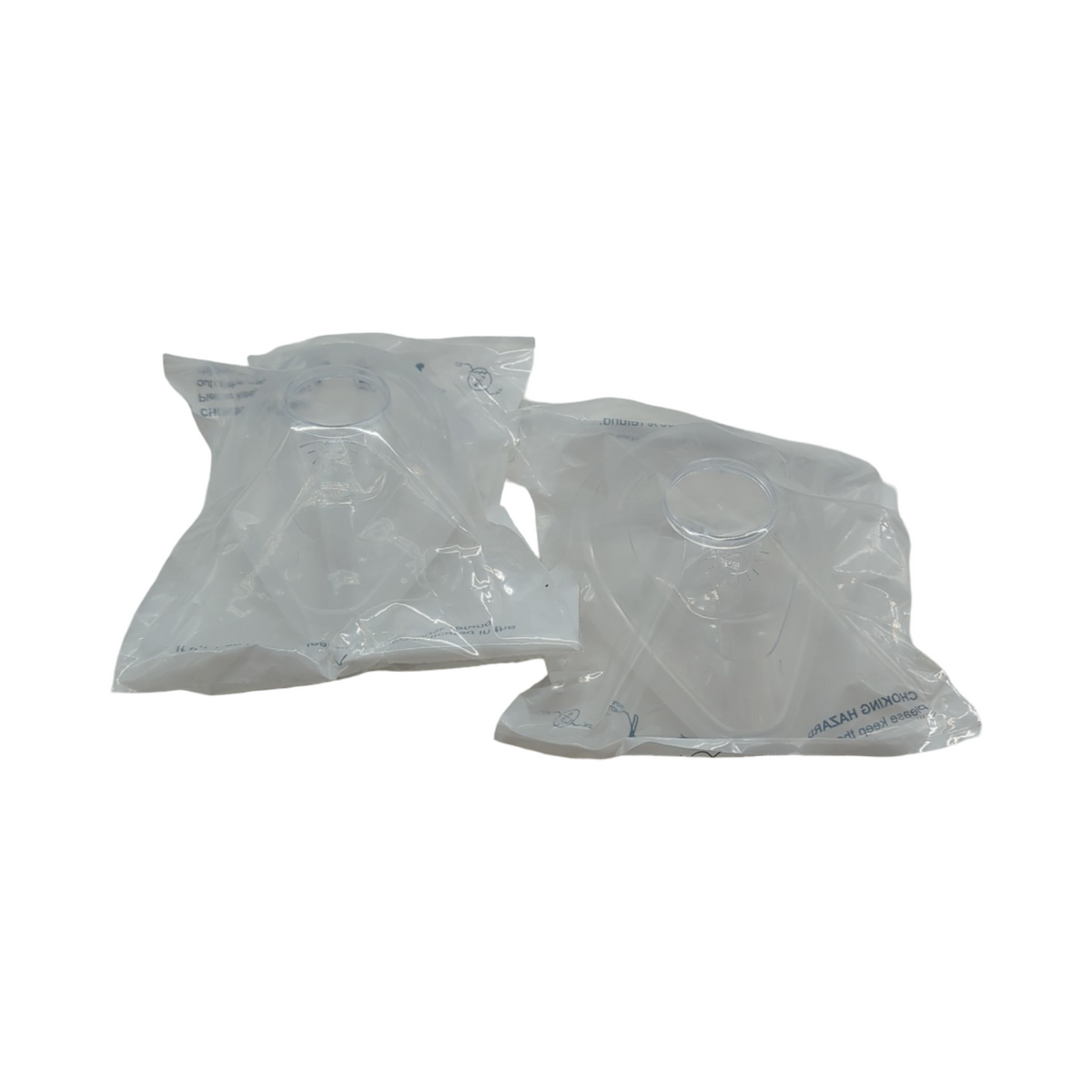 BlessEase Ersatzmaske 2er-Pack für Airfit F20 CPAP-Zubehör weiche Passform zuverlässige Dichtung Größe L