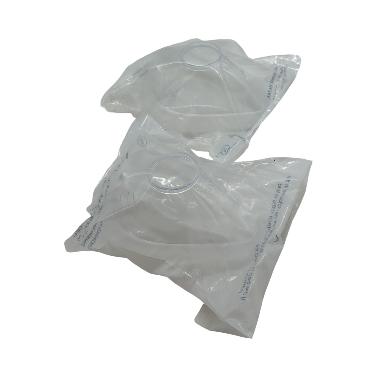 BlessEase Ersatzmaske 2er-Pack für Airfit F20 CPAP-Zubehör weiche Passform zuverlässige Dichtung Größe L