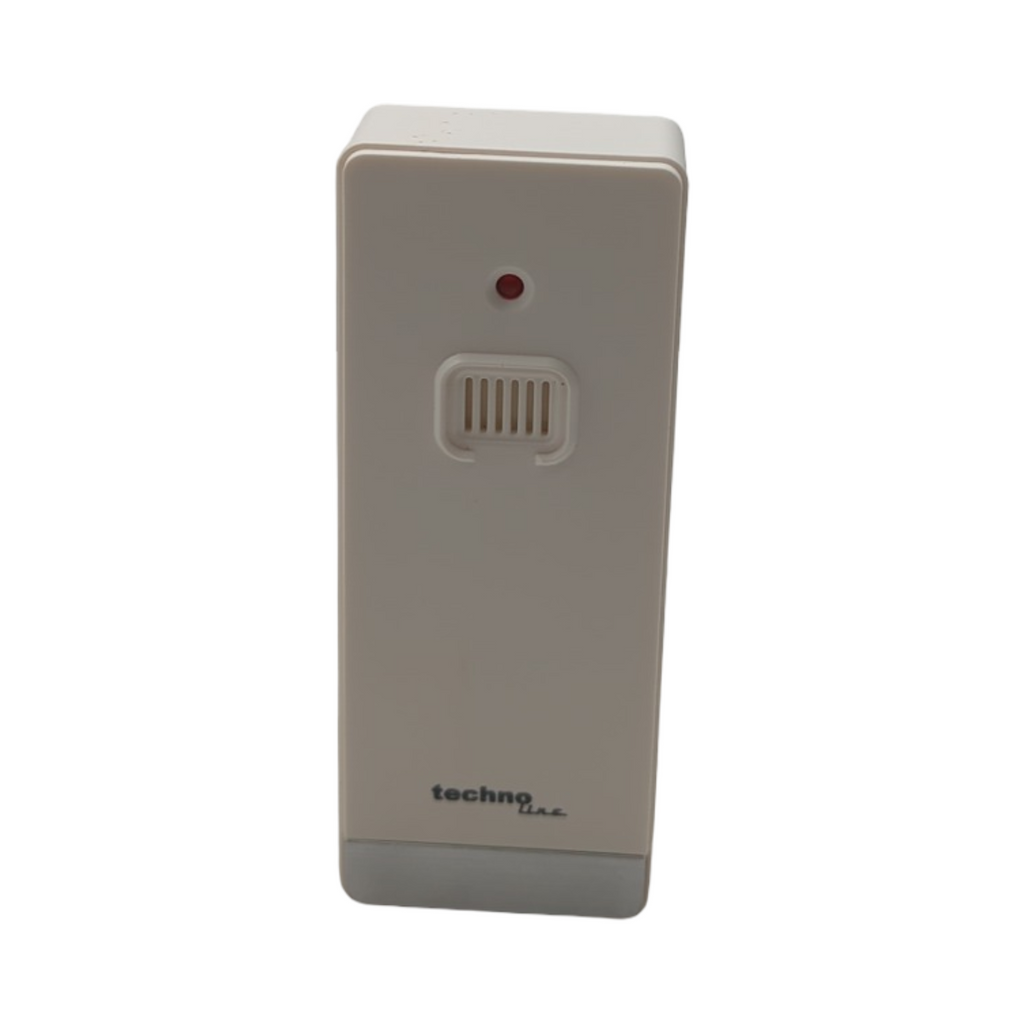 techno line WS9612 Wetterstation weiß Innen- und Außentemperatur Wettervorhersage Funkuhr