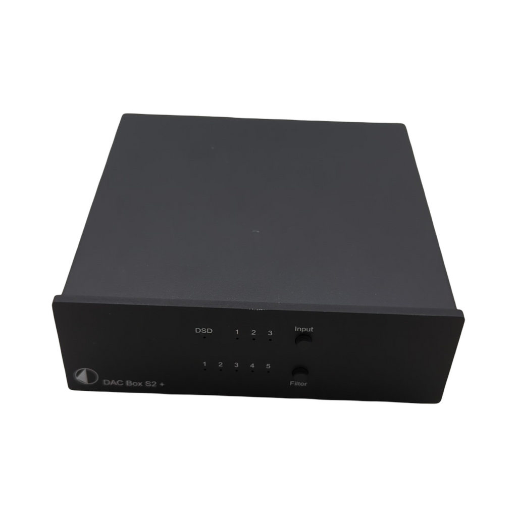 Pro-Ject DAC Box S2+ High End DAC 32bit DSD256 Support schwarz