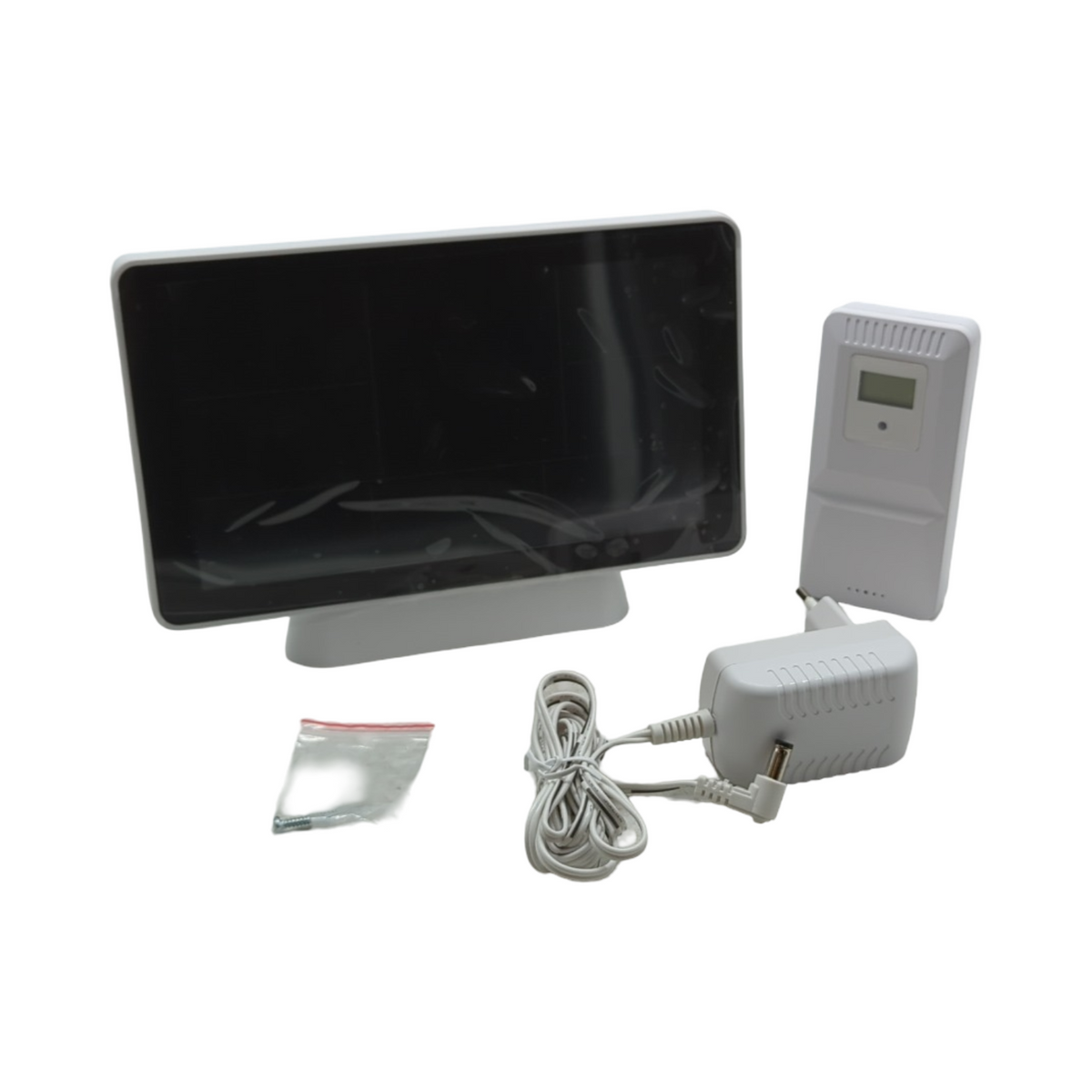 WLAN Wetterstation Funk mit Außensensor 2.4GHz Digital Farbdisplay DCF Funkuhr Innen Außen App/WiFi Kontrolle