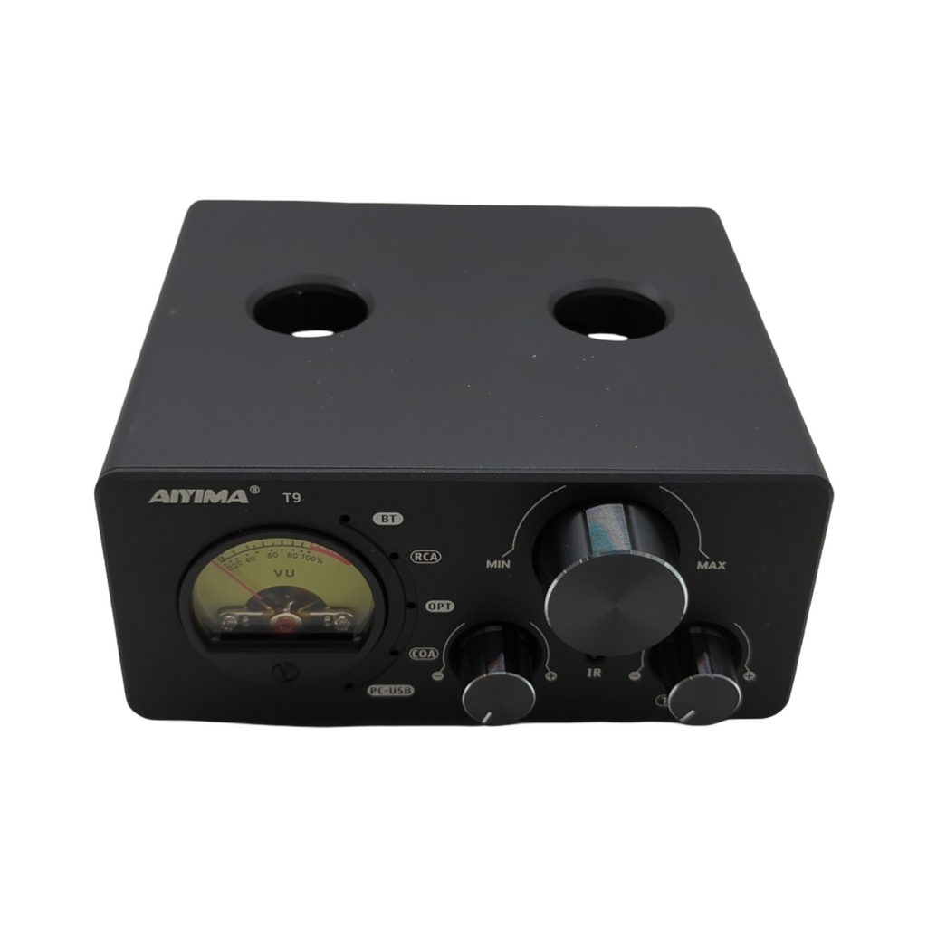 AIYIMA Tube T9 Vakuumrohrverstärker Bluetooth 5.0 USB DAC Stereo-Empfänger Coax Opt HiFi Home Audio Digitalverstärker 100W m