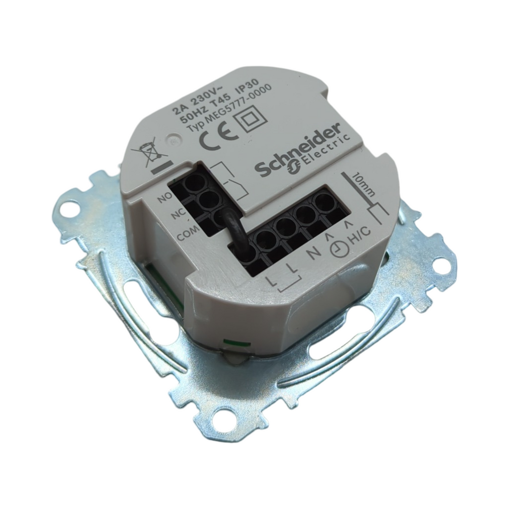 Schneider Electric Merten Connected Raumtemperaturregler-Einsatz Smart Home 2A Unterputz Go... kompatibel mit Wiser Alexa