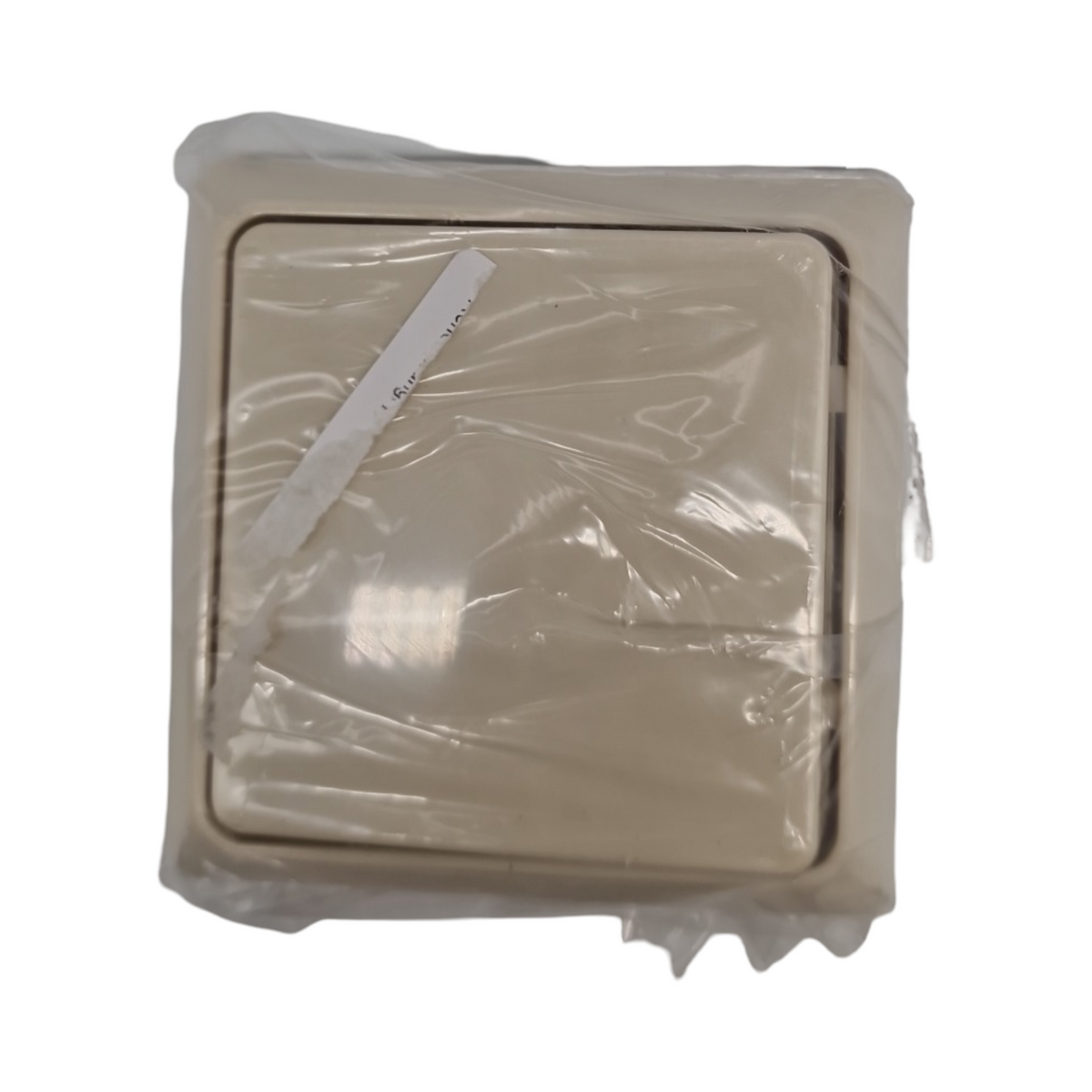 Schneider Electric Elso Taster Aufputz Rahmen Wippe 42V 1A Renovierung perlweiss