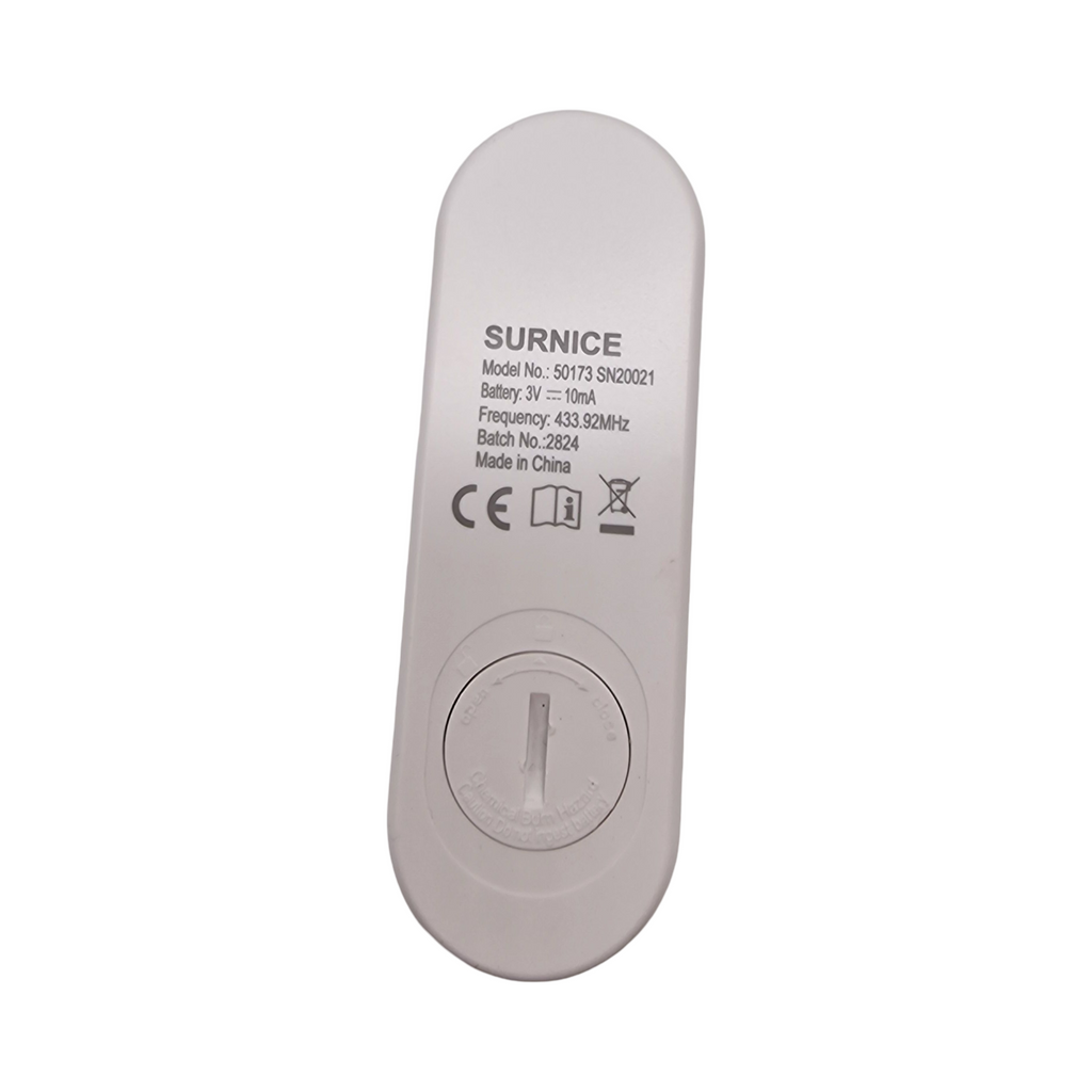 SURNICE Funksteckdosen Set 5 Steckdosen 2 Fernbedienungen 10A 2300W geringe Verlustleistung 80m Reichweite