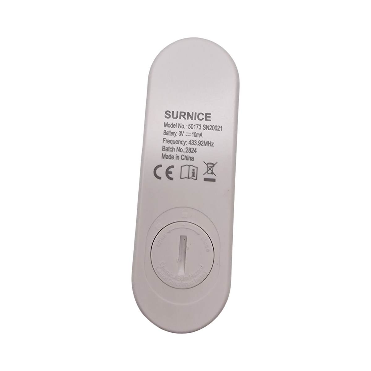 SURNICE Funksteckdosen Set 5 Steckdosen 2 Fernbedienungen 10A 2300W geringe Verlustleistung 80m Reichweite