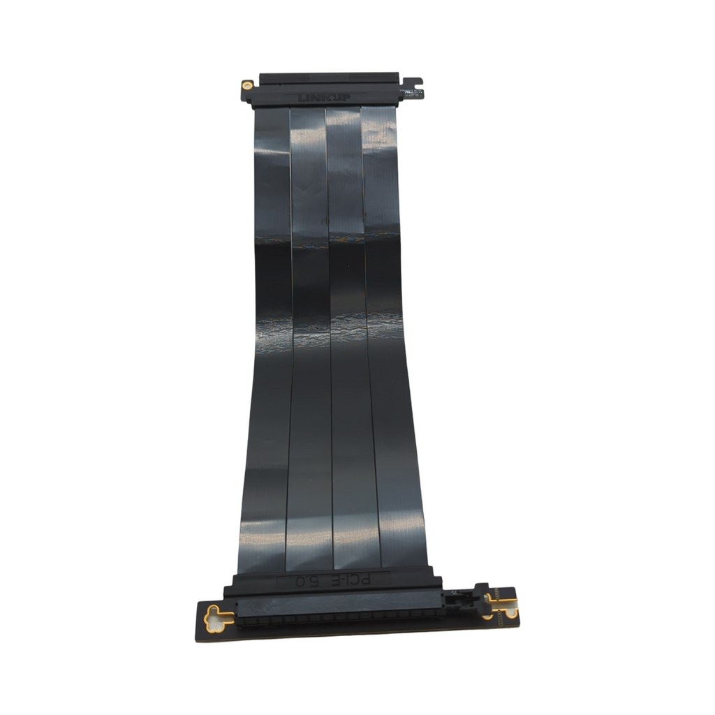 LINKUP AVA5 PCIe 5.0 Riser-Kabel x16 128GB/s GPU RTX5090 RX9070 Kompatibel Rechter Winkel