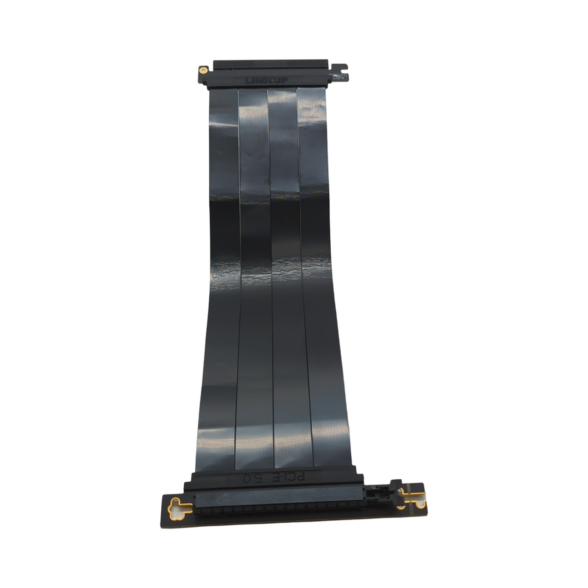 LINKUP AVA5 PCIe 5.0 Riser-Kabel x16 128GB/s GPU RTX5090 RX9070 Kompatibel Rechter Winkel