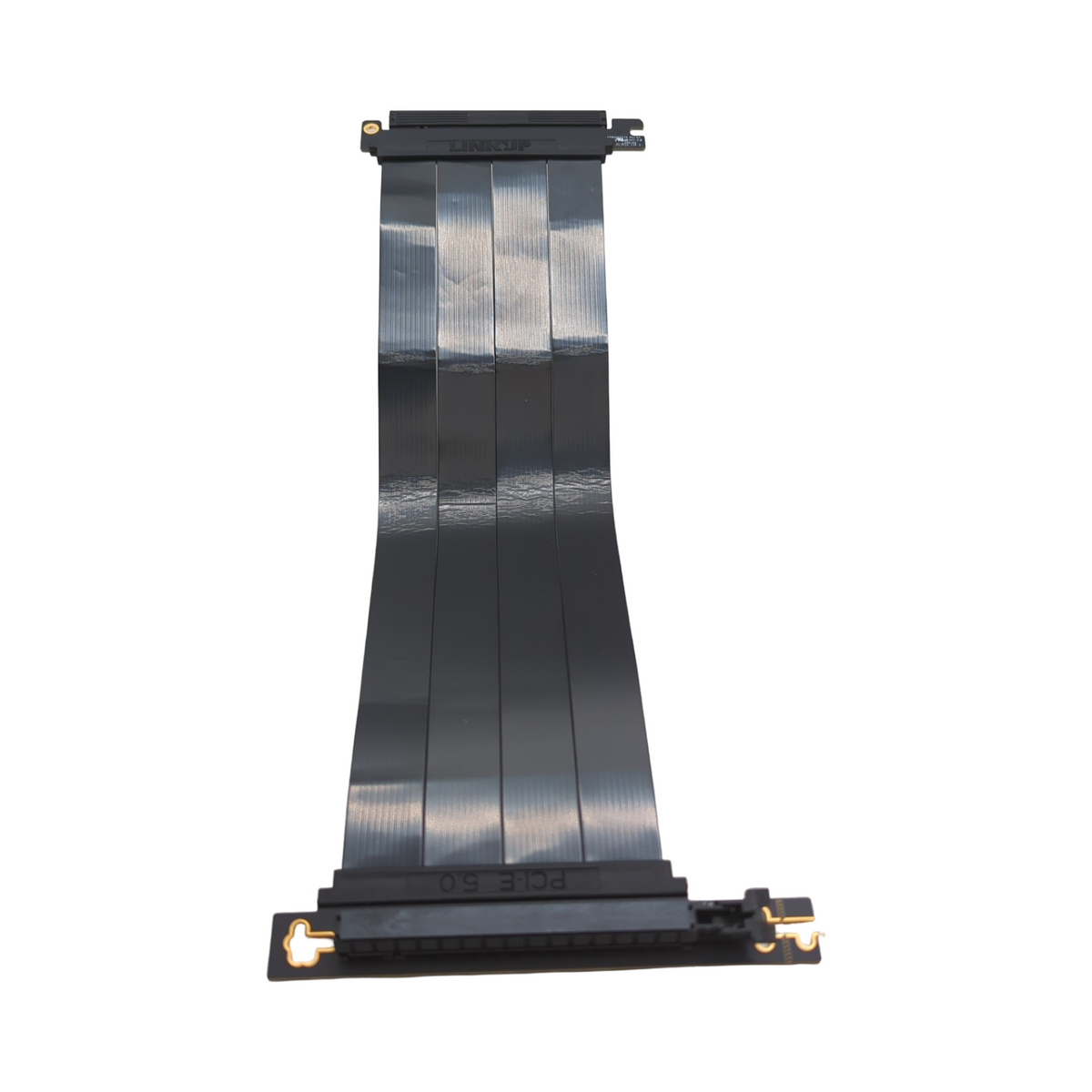 LINKUP AVA5 PCIe 5.0 Riser-Kabel x16 128GB/s GPU RTX5090 RX9070 Kompatibel Rechter Winkel