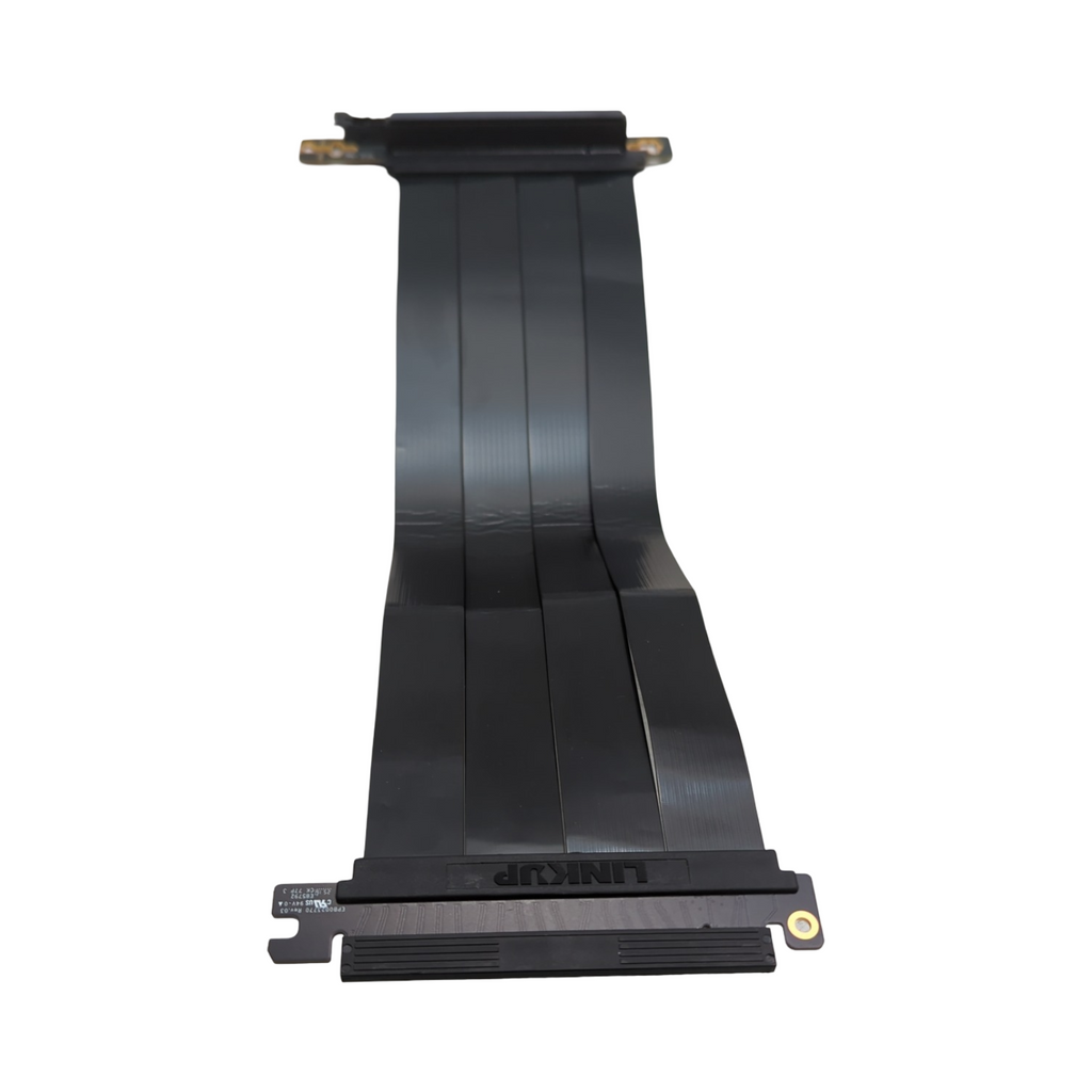 LINKUP AVA5 PCIe 5.0 Riser-Kabel x16 128GB/s GPU RTX5090 RX9070 Kompatibel Rechter Winkel