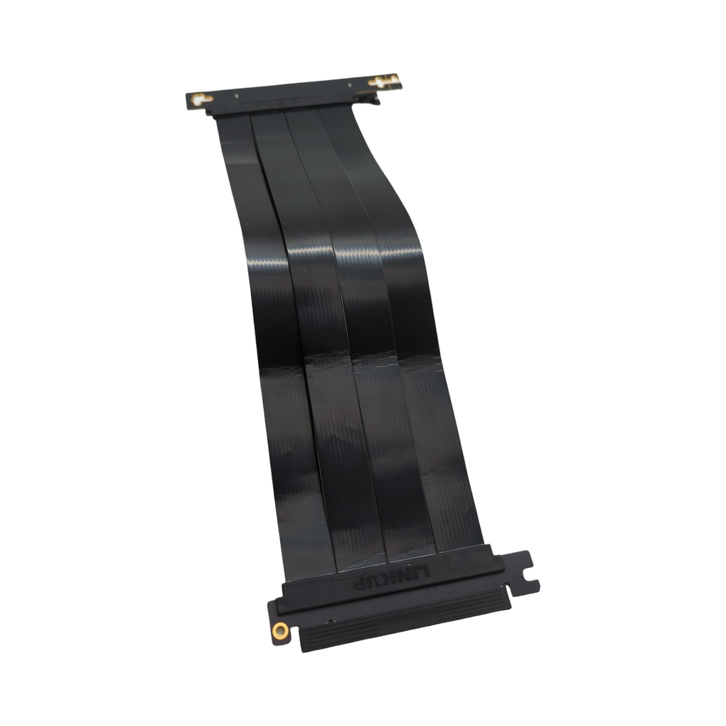 LINKUP AVA5 PCIe 5.0 Riser-Kabel x16 128GB/s GPU RTX5090 RX9070 Kompatibel Rechter Winkel