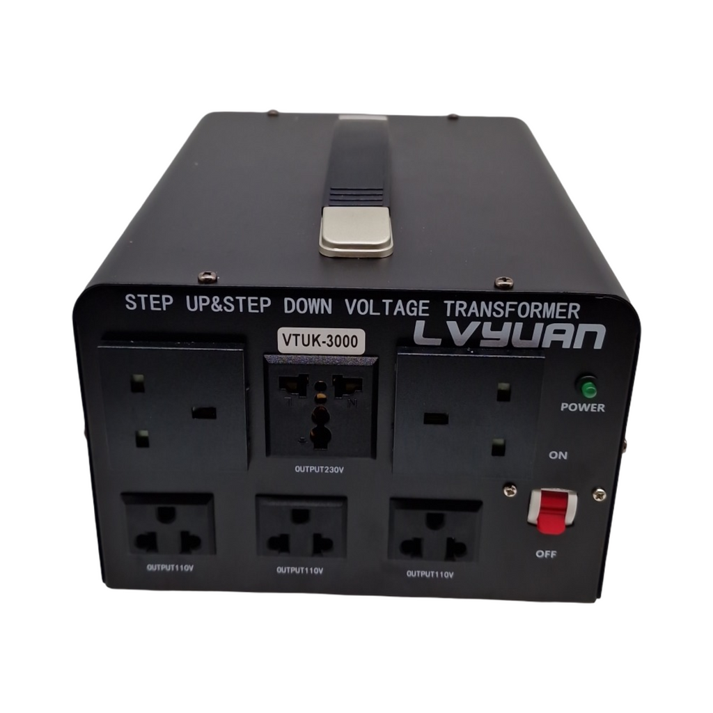 Cantonape VT-3000W Spannungswandler Transformator 3000W 220V auf 110V