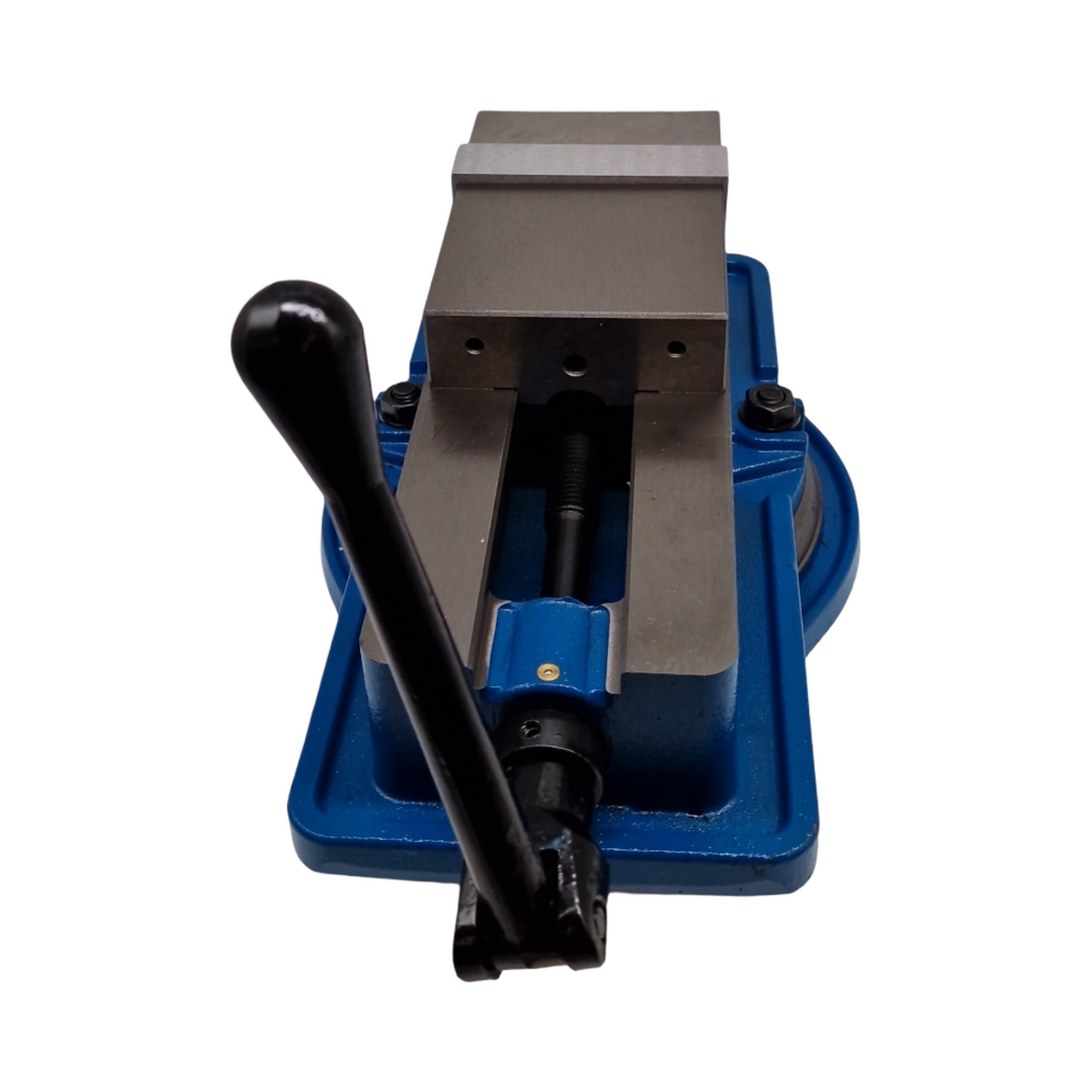 VEVOR Schraubstock 100 mm Gusseisen Metall Tischschraubstock 16 kg für Säulenbohrmaschine