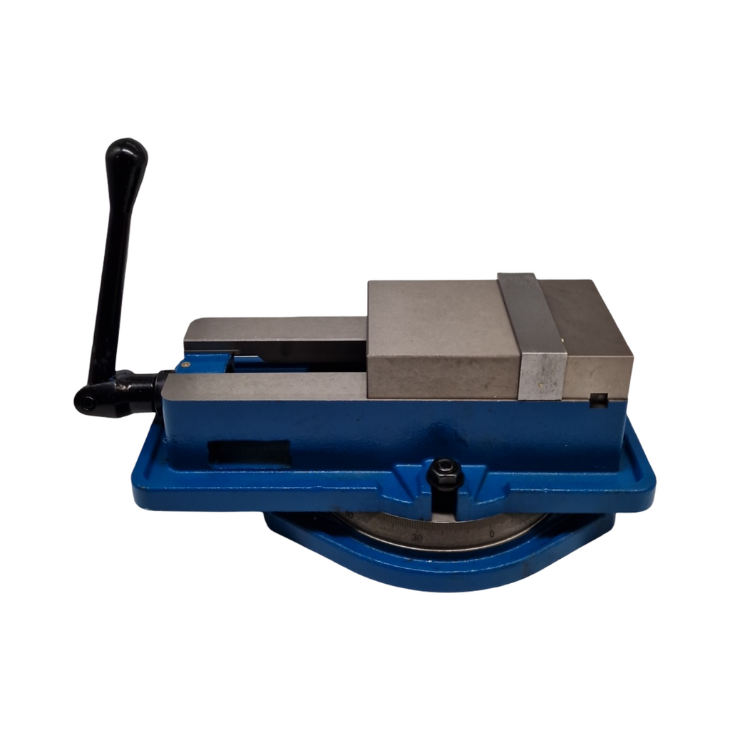 VEVOR Schraubstock 100 mm Gusseisen Metall Tischschraubstock 16 kg für Säulenbohrmaschine