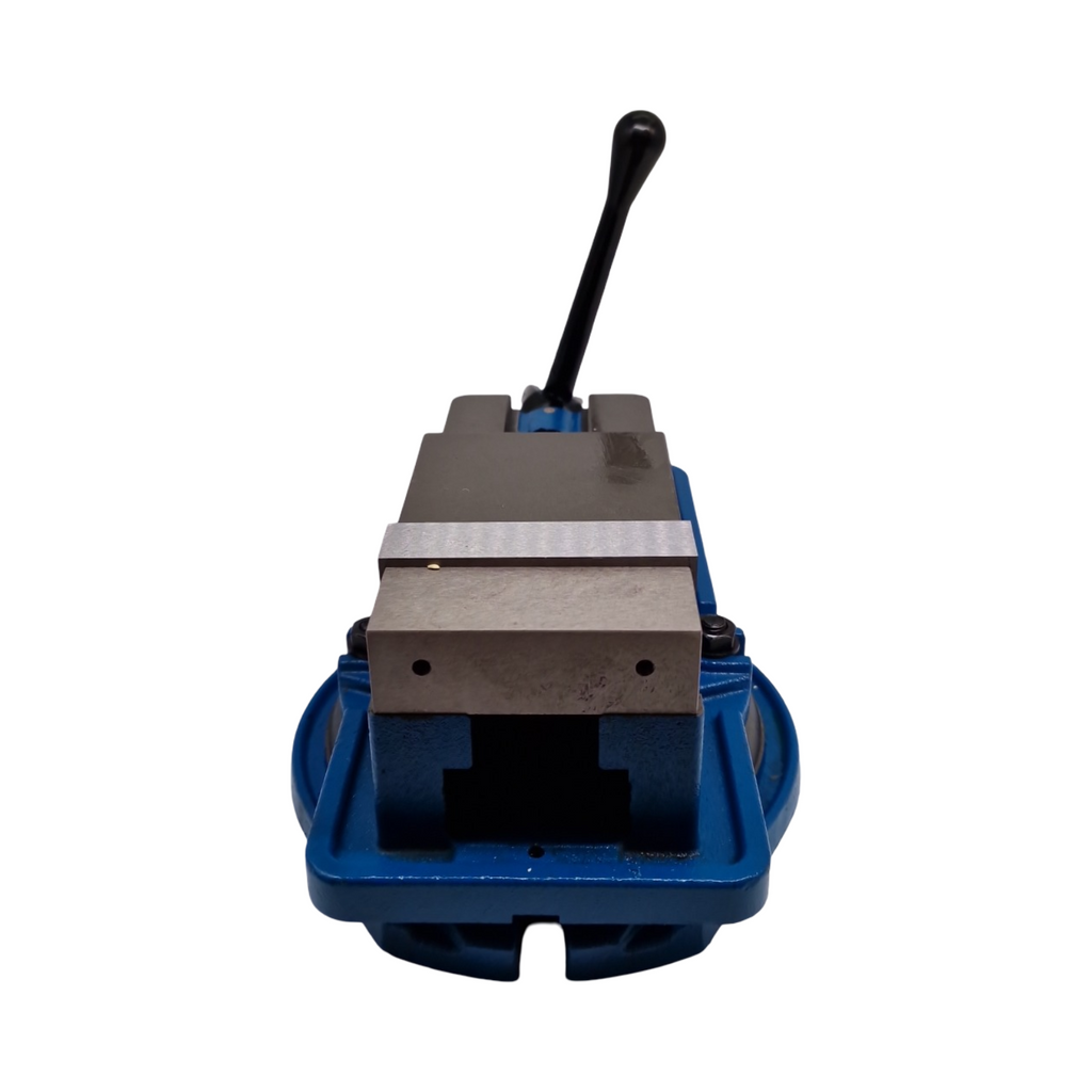 VEVOR Schraubstock 100 mm Gusseisen Metall Tischschraubstock 16 kg für Säulenbohrmaschine