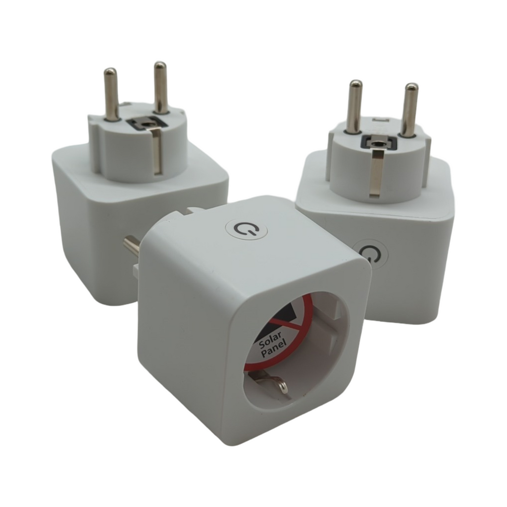 SmartLife Wi-Fi Smart Stecker Typ F Leistungsmesser Weiß 3680W 0-55°C Android IOS