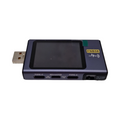 FNB58 USB Tester Digitales Voltmeter Amperemeter Typ C Schnellladungserkennung Kapazitätsmessung Bl