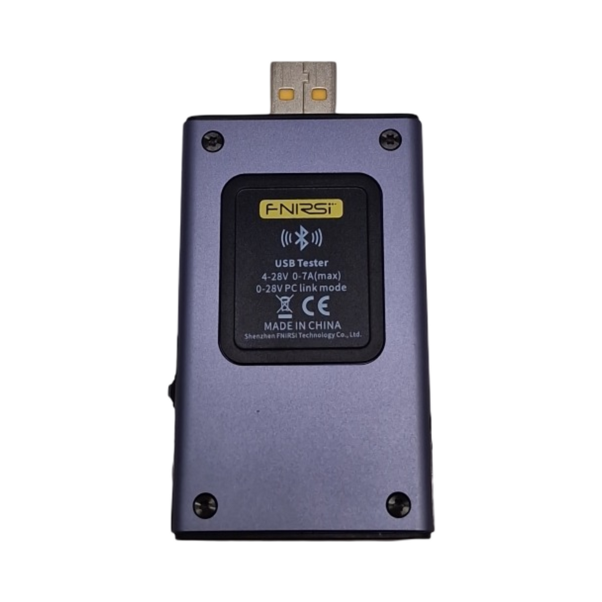 FNB58 USB Tester Digitales Voltmeter Amperemeter Typ C Schnellladungserkennung Kapazitätsmessung Bl