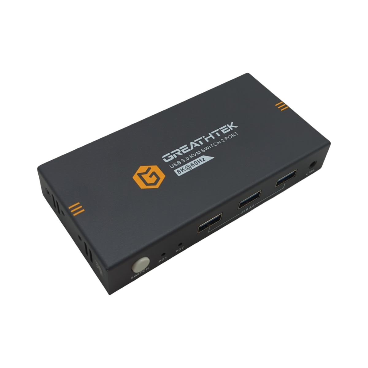 HDMI KVM Switch 8K 60Hz 2 PC 1 Monitor USB 3.0 Switch für Computer mit 3 USB3.0-Geräten C