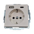 BERKER Steckdose SCHUKO mit USB A-C Q.1 Q3 samt