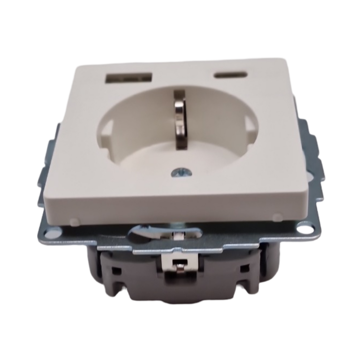 BERKER Steckdose SCHUKO mit USB A-C Q.1 Q3 samt