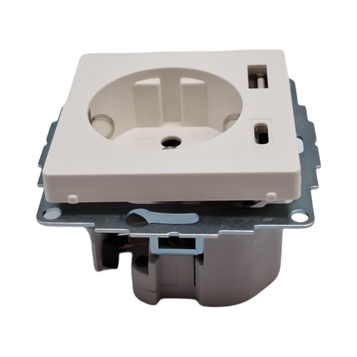 BERKER Steckdose SCHUKO mit USB A-C Q.1 Q3 samt