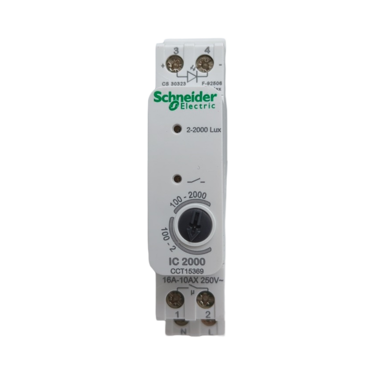 Schneider Electric Acti9 IC2000 Dämmerungsschalter mit Wandzelle CCT15369