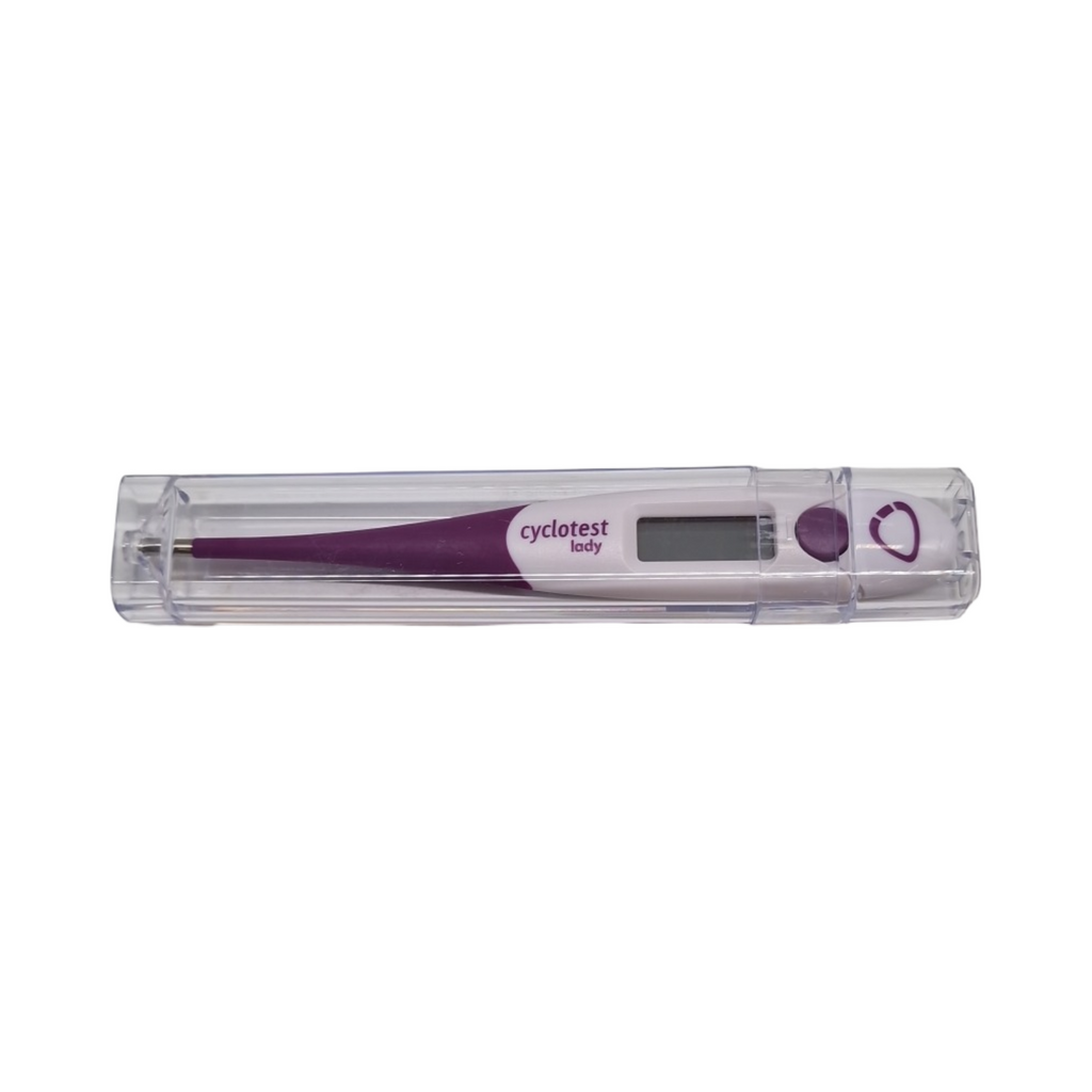 Cyclotest LADY Doppeldezimalthermometer präzise Temperaturmessung komfortable Sondenumformung inkl Etui Aufbewahrungstasche