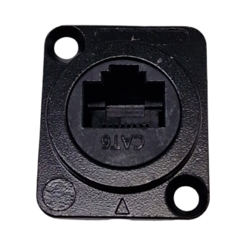 PENGLIN 10er Set RJ45 CAT6 Coupler Einbaubuchse D-Type Buchse zu Buchse Ethernet LAN