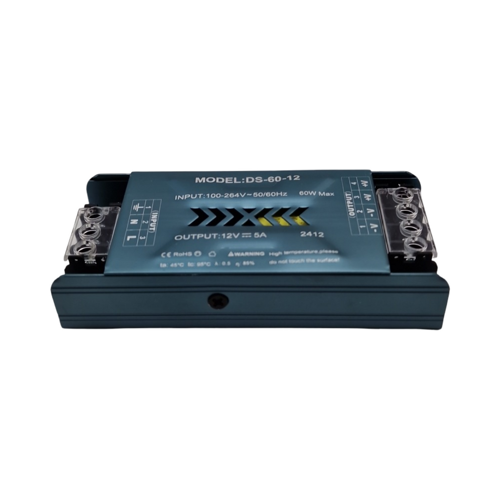 JOYELEC 60W 12V 5A LED Netzteil Trafo Schlankes Schaltnetzteil AC110V AC230V auf DC12V Au