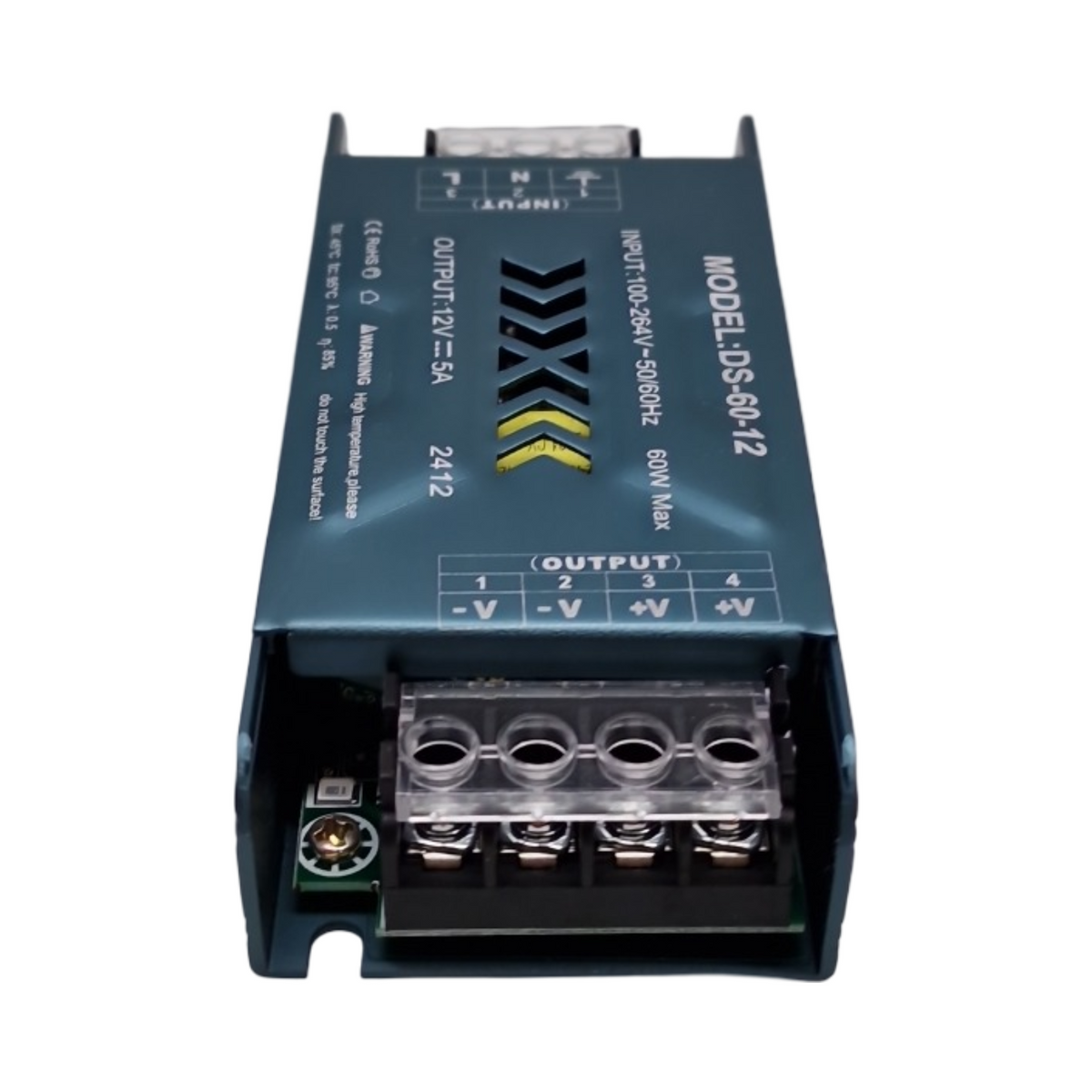 JOYELEC 60W 12V 5A LED Netzteil Trafo Schlankes Schaltnetzteil AC110V AC230V auf DC12V Au