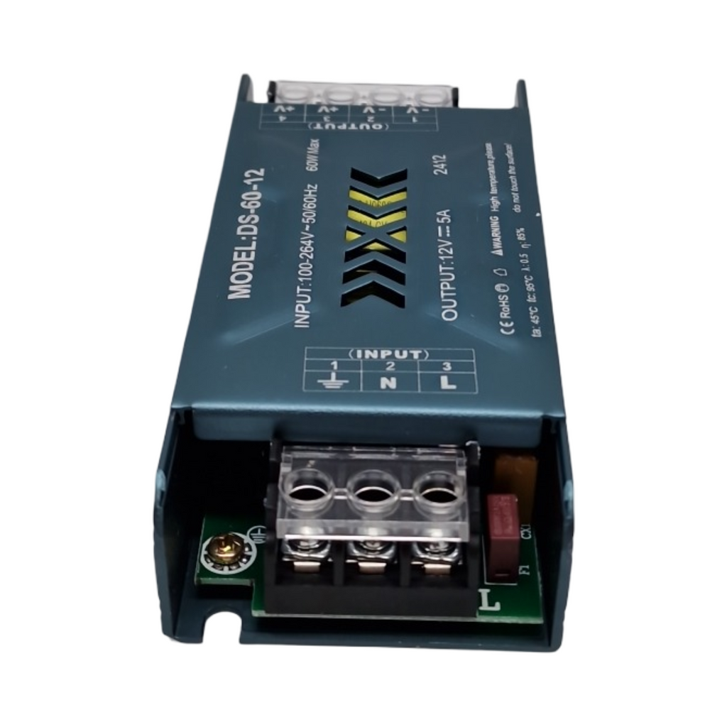 JOYELEC 60W 12V 5A LED Netzteil Trafo Schlankes Schaltnetzteil AC110V AC230V auf DC12V Au
