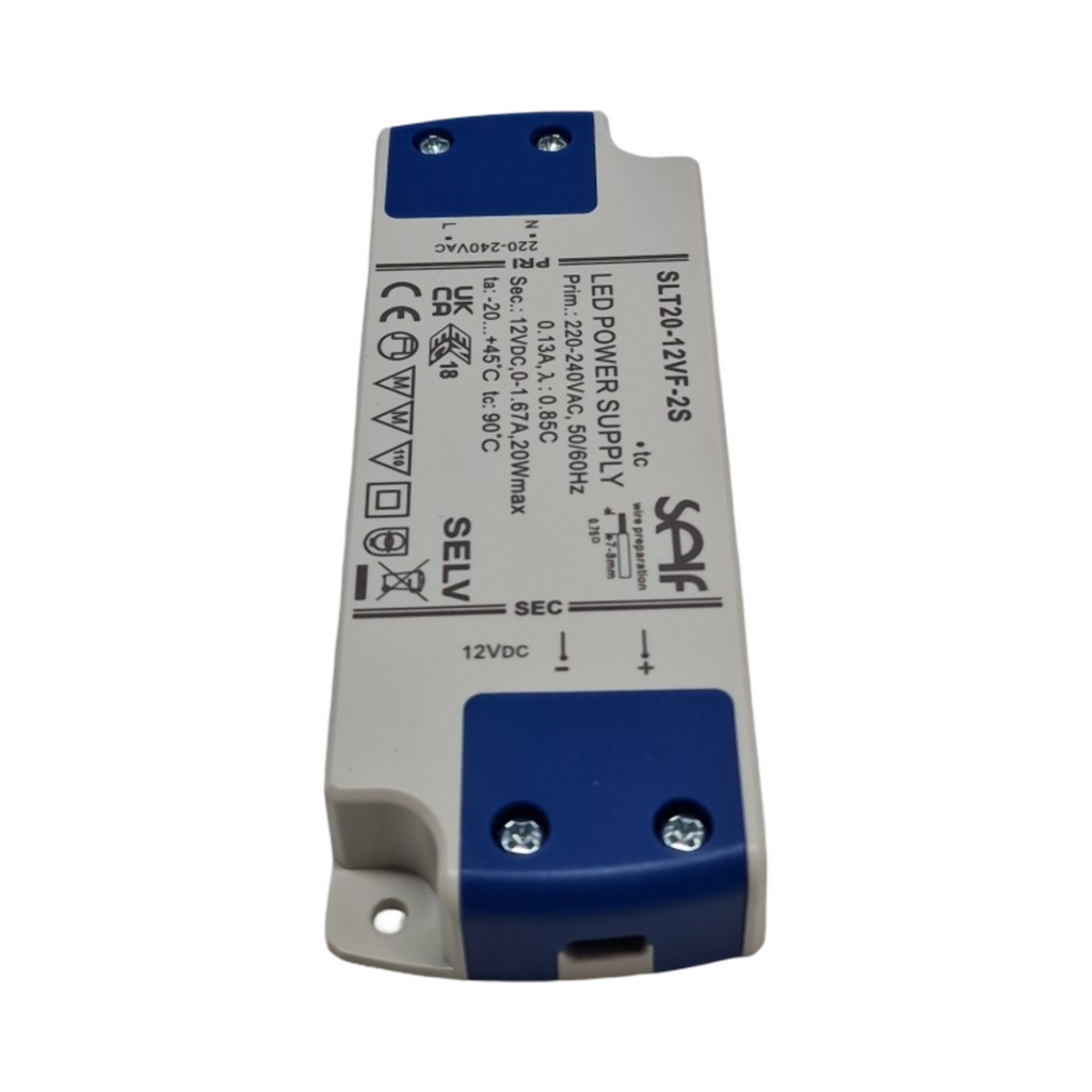 Self SLT20-12VFGS LED Netzteil 20W 12V 1,67A extrem flach für Möbel