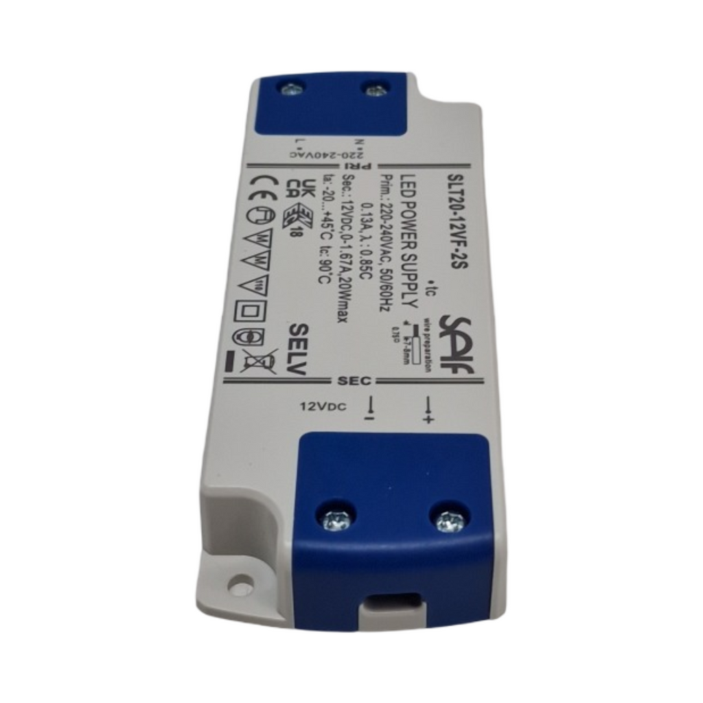 Self SLT20-12VFGS LED Netzteil 20W 12V 1,67A extrem flach für Möbel