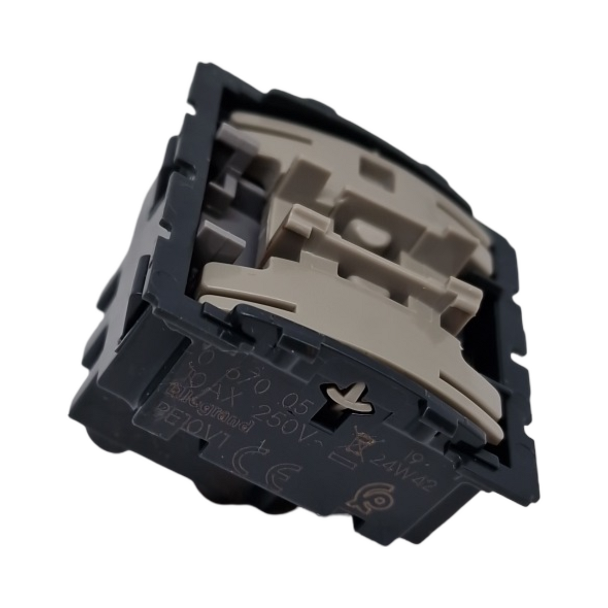 Legrand Céliane Permutateur 10AX Schwarz