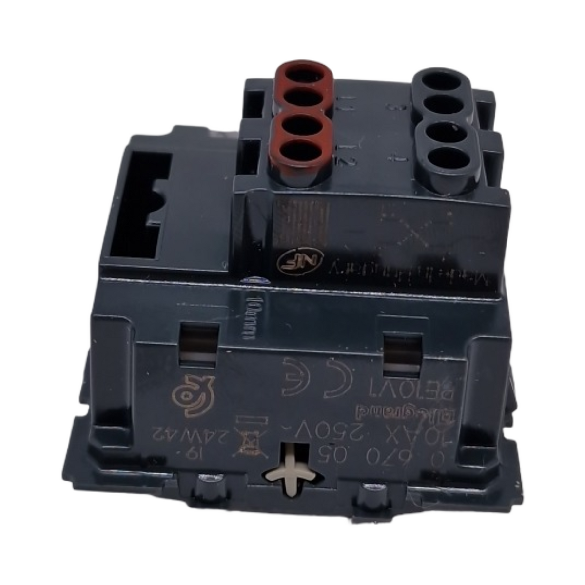 Legrand Céliane Permutateur 10AX Schwarz