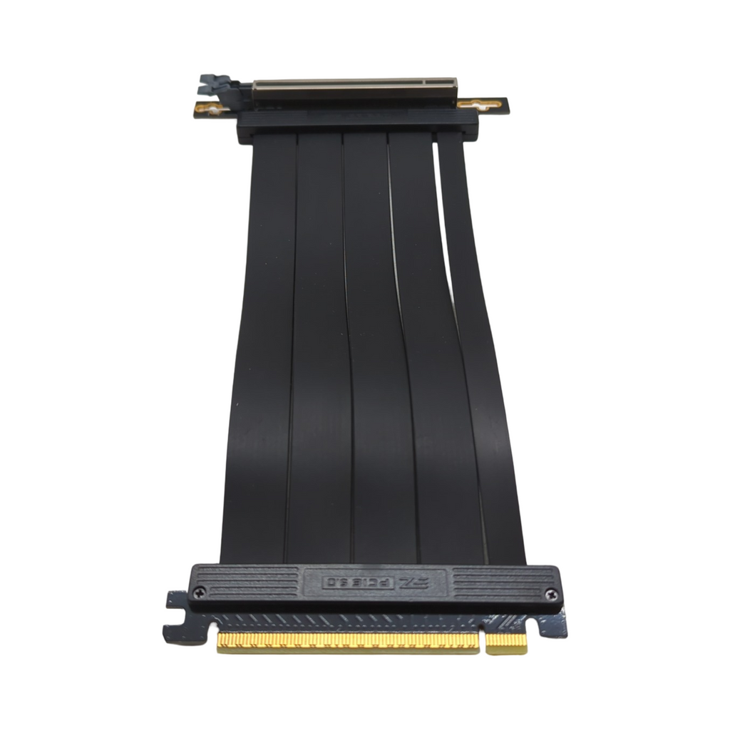 EZDIY-FAB PCIe 5.0 X16 Riser-Kabel 128 GB/s für RTX 50 40 RX 9000 7000 GPUs abwärtskompatibel mit PCIe 4.0 3.0