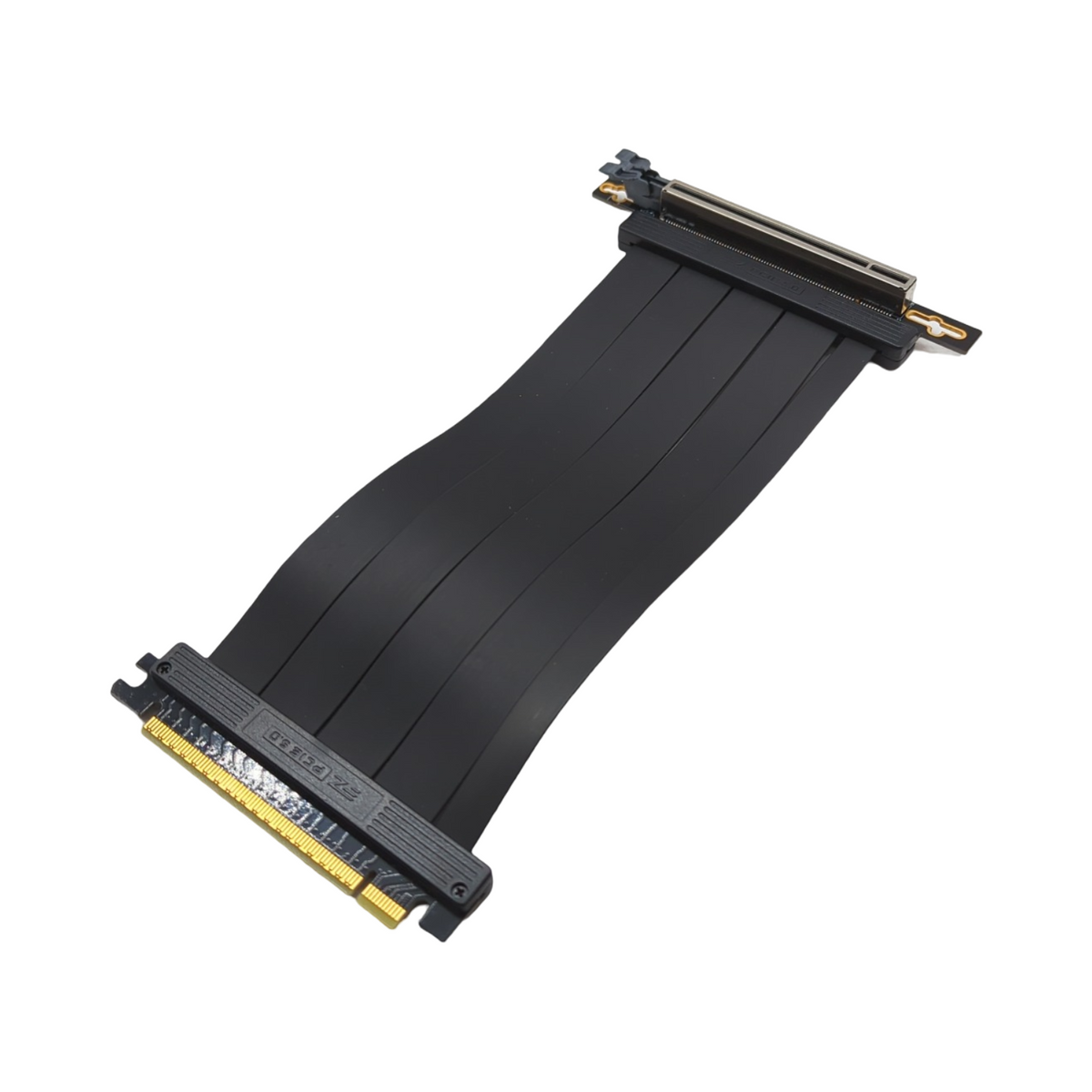 EZDIY-FAB PCIe 5.0 X16 Riser-Kabel 128 GB/s für RTX 50 40 RX 9000 7000 GPUs abwärtskompatibel mit PCIe 4.0 3.0