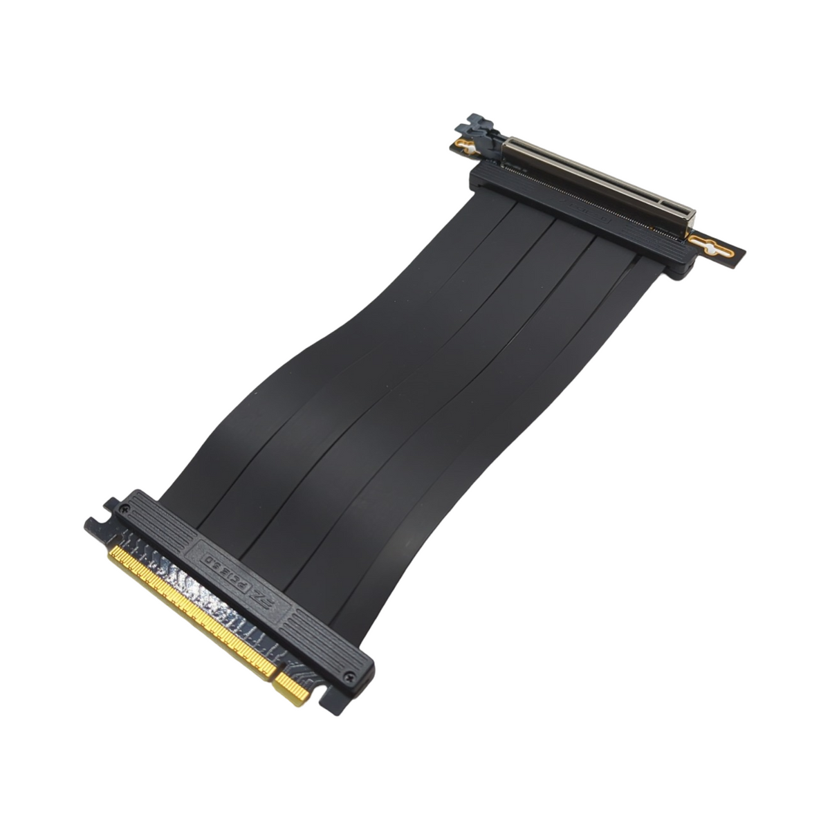 EZDIY-FAB PCIe 5.0 X16 Riser-Kabel 128 GB/s für RTX 50 40 RX 9000 7000 GPUs abwärtskompatibel mit PCIe 4.0 3.0