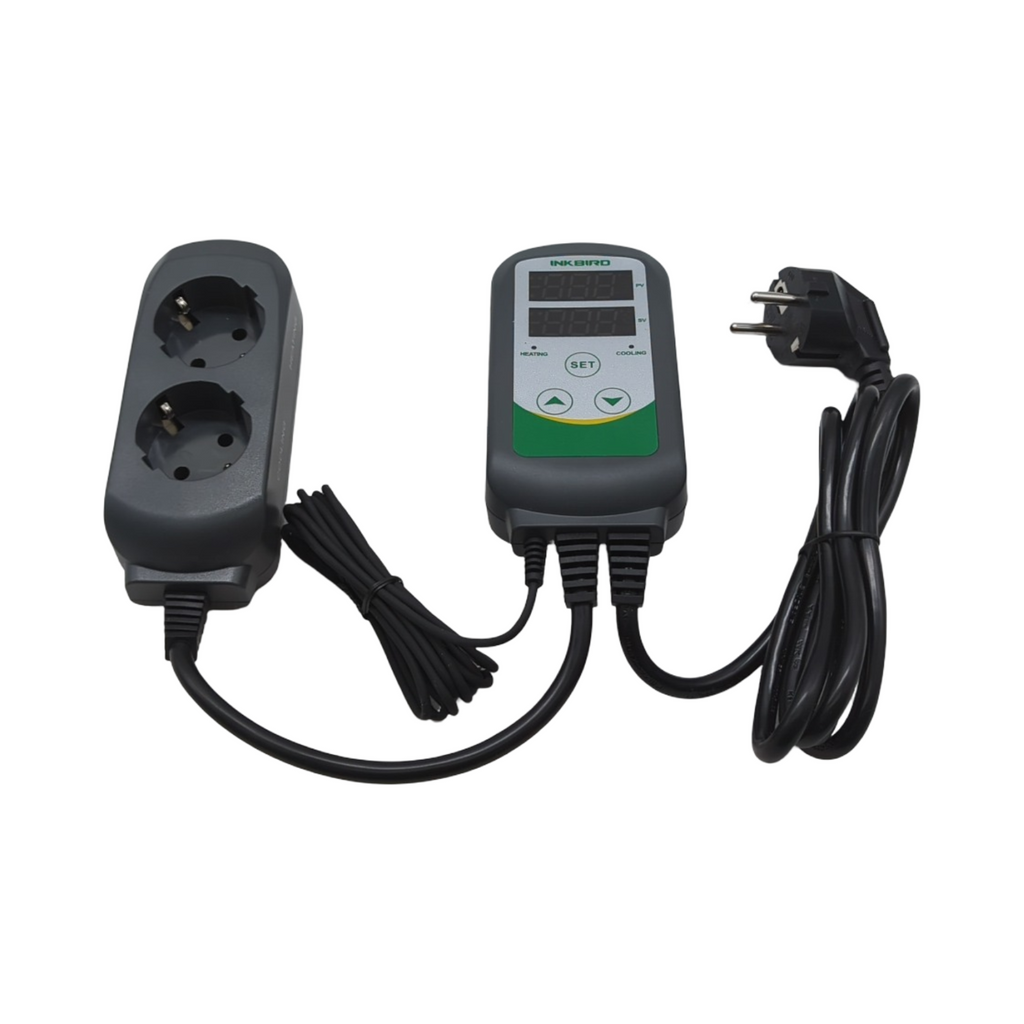Inkbird ITC-308-WIFI Temperatur Thermostat Steckdose wasserdichte Sonde 230V für Aquarium Heizung Kühlung
