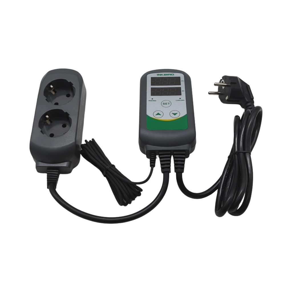 Inkbird ITC-308-WIFI Temperatur Thermostat Steckdose wasserdichte Sonde 230V für Aquarium Heizung Kühlung