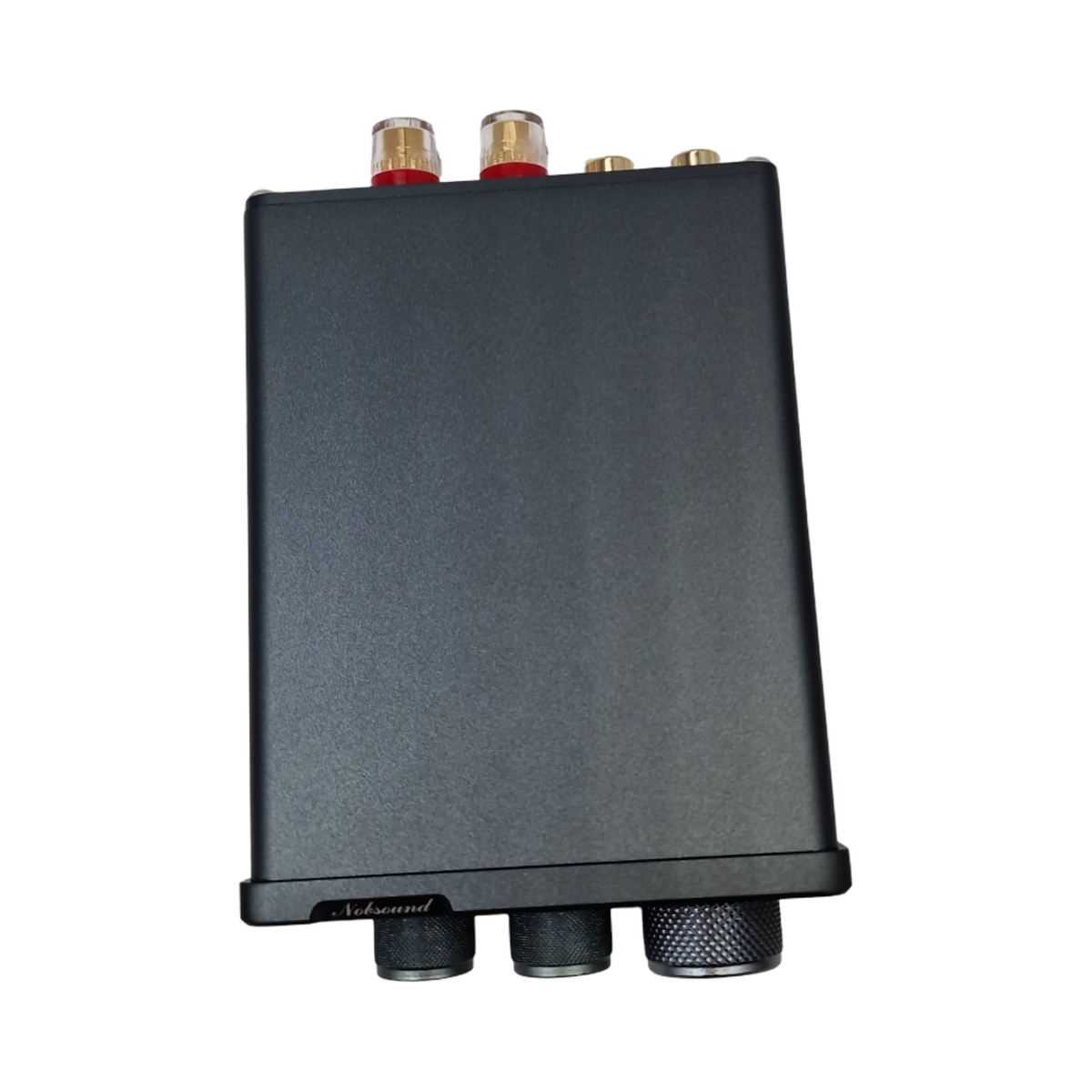 Nobsound Mini Stereo Verstärker 2 Kanal 100W×2 Hi-Fi Class D Digital Power Amplifier TPA3116 mit Treble Bass